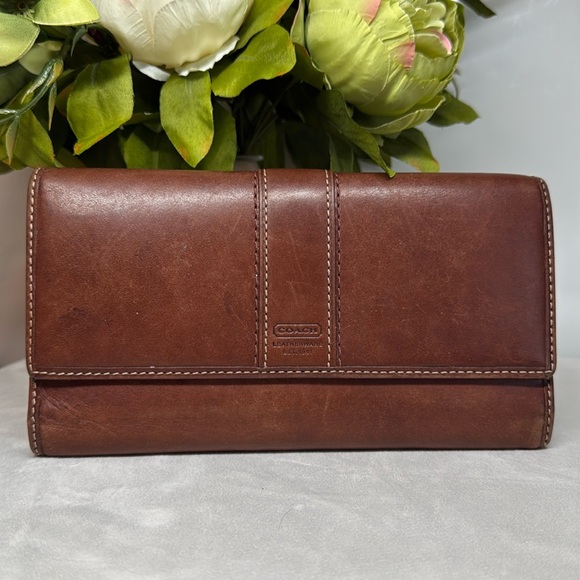 Vintage Coach Hamilton Wallet - Picture 1 of 4